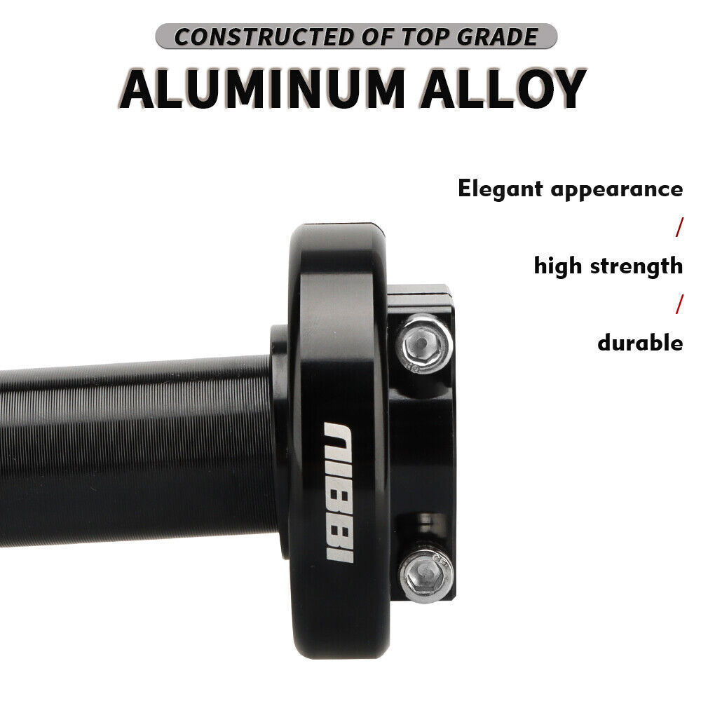 NIBBI 7/8" Throttle Twist Grip Tube Accelerator For Kawasaki Honda Suzuki Ducati