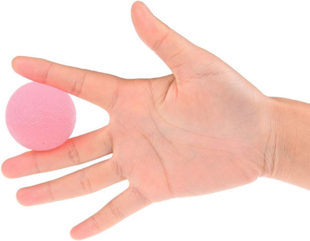 Hand Exercise Balls - Egg Shaped - 3 Squeeze Resistances (Soft, Medium, Firm)