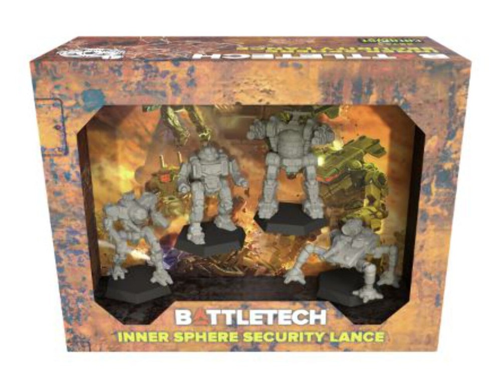 BattleTech Mercenaries Forcepack Inner Sphere Security Lance