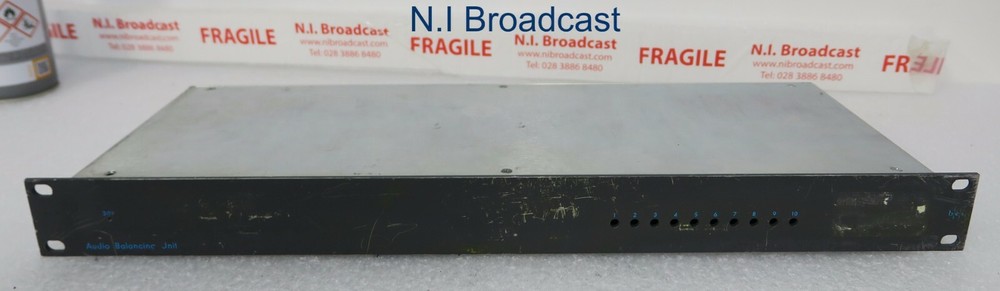 Bes 10 channel audio balancing unit  tranformer balanced
