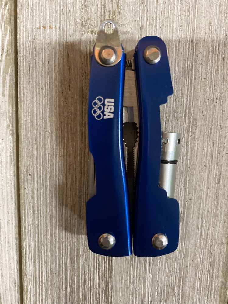 USA Olympics  Multitool Utility Knife With Sheath