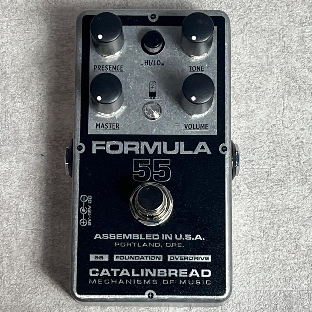 Catalinbread Formula No. 55 Overdrive Effects Pedal