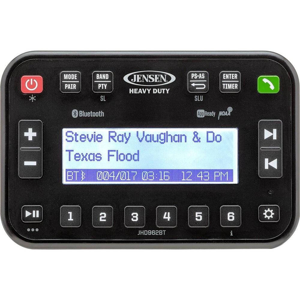 Jensen Heavy Duty Bluetooth Stereo JHD962BT