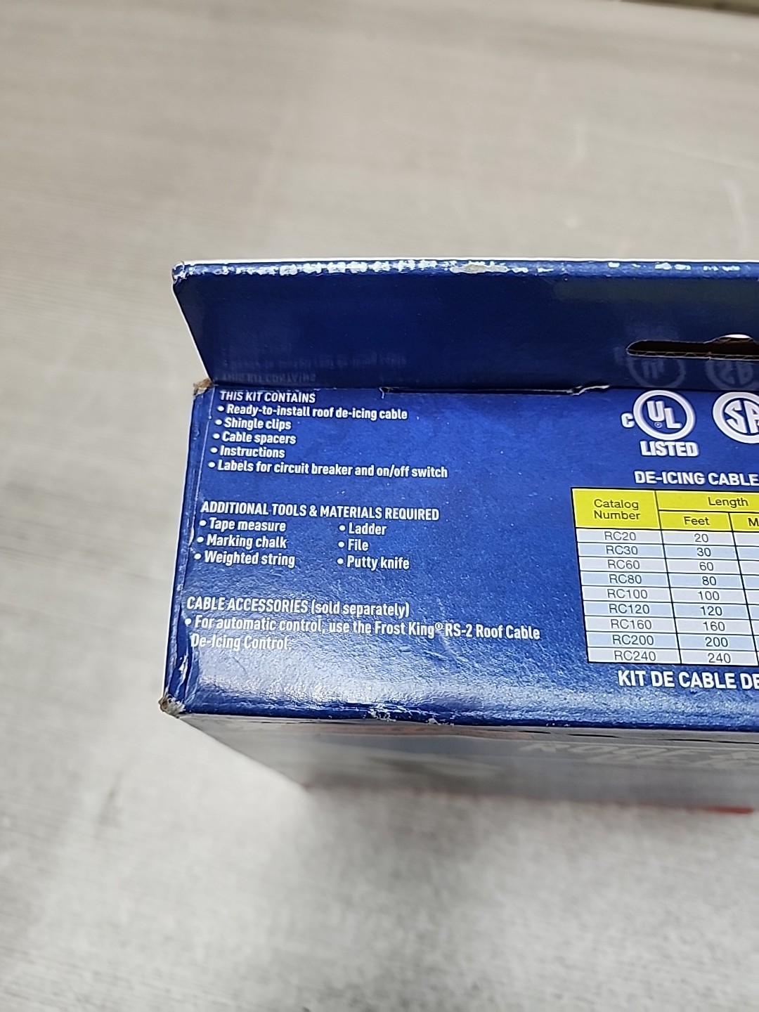 Frost King100 ft. Roof De-Icing Cable Kit Accessory