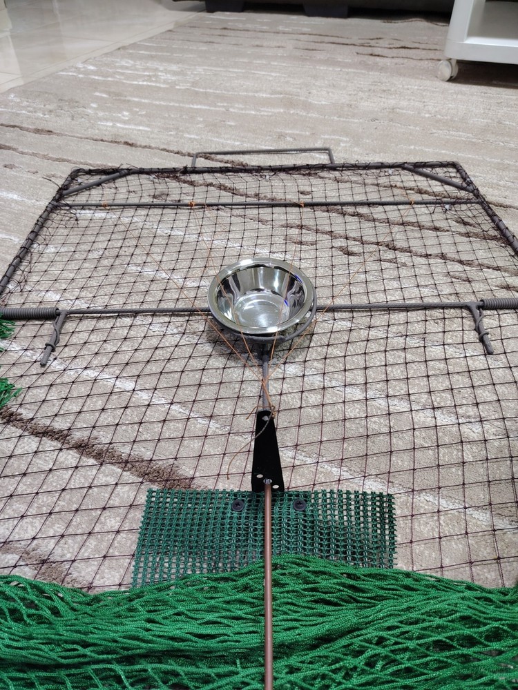 Humane Birdwatching Tool - Large Steel Cage Net for Nature Study & Safe Catch
