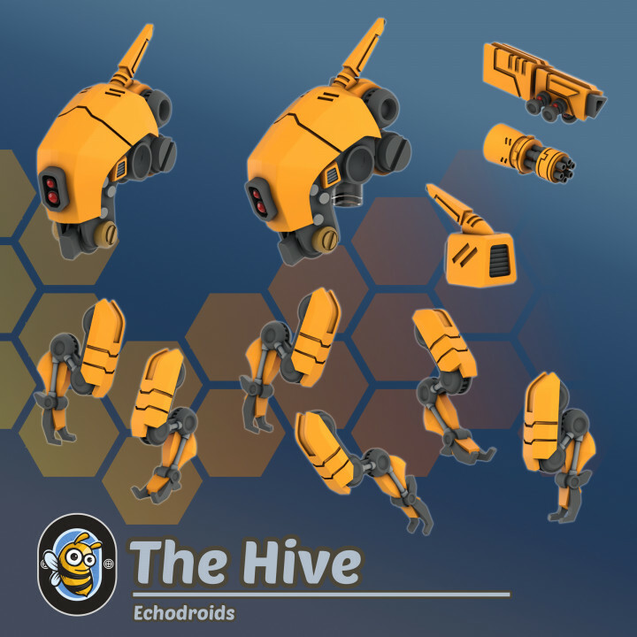 Wargames Compatible - Vanguard Stealth Echodroids, The Hive