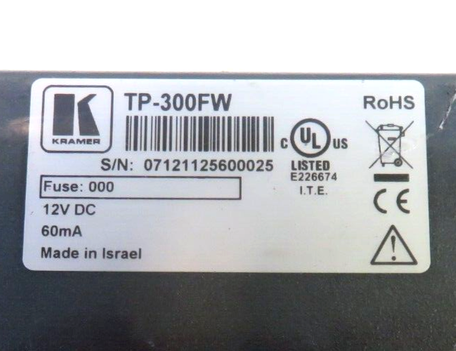 KRAMER Tools FireWire Range Extender TP-300FW, NEW