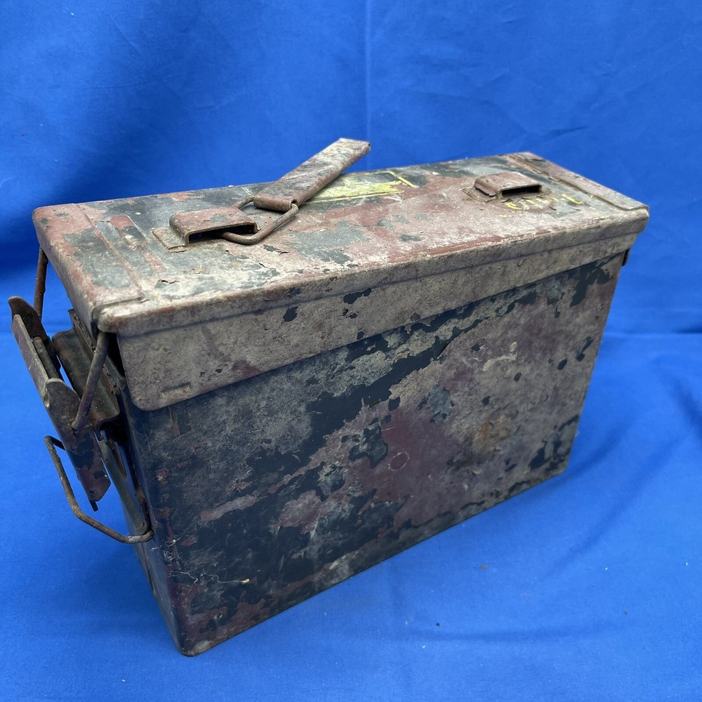 Vintage Military Ammo Box