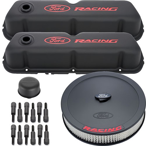 Ford Racing Complete Dress Up Kit - Black Crinkle Finish 302-500