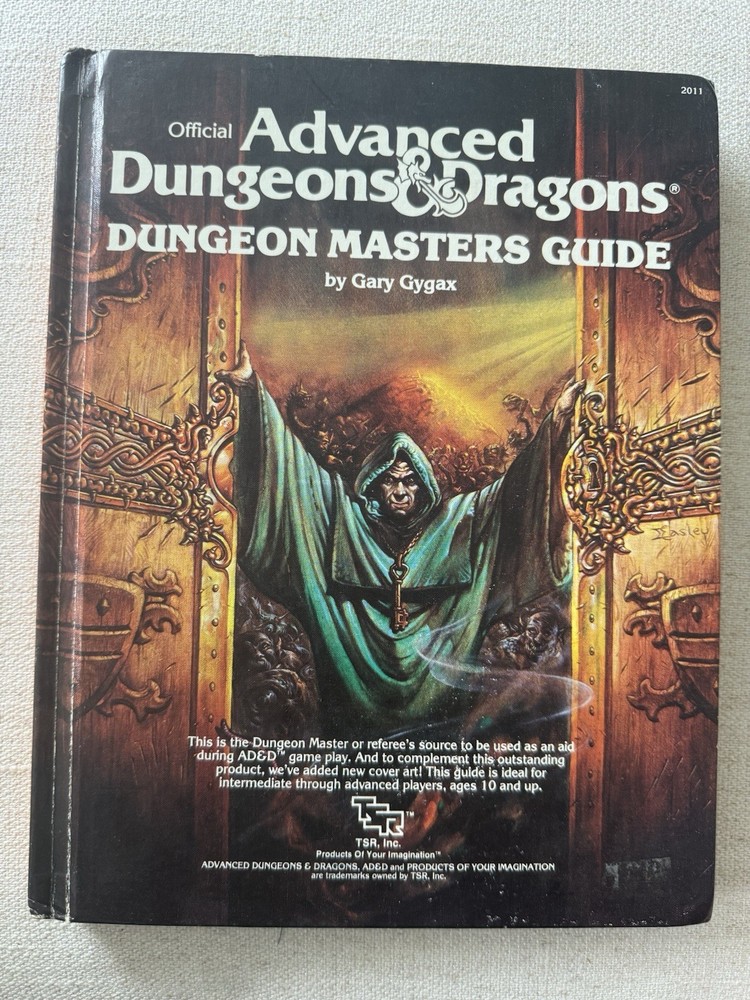 TSR Advanced Dungeons & Dragons Dungeon Masters Guide 1979 Hardcover