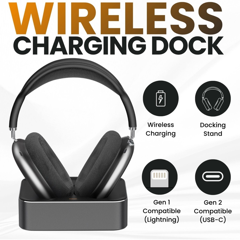 Wireless Charging Dock Stand for AirPods Max