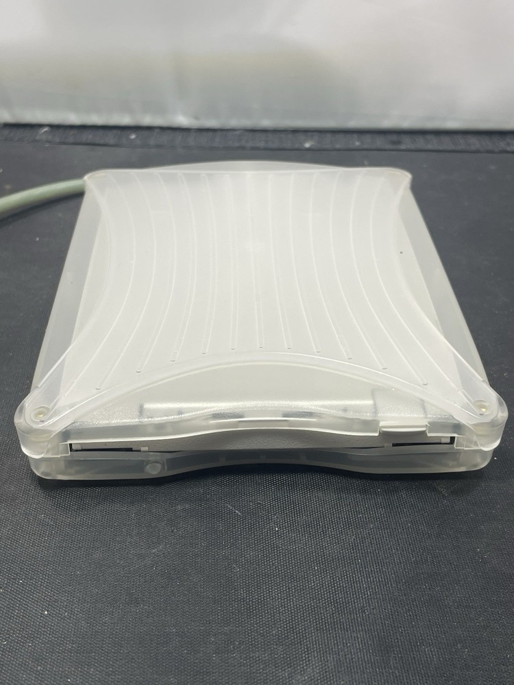 TDK FDD-100b 3.5" External USB computer Floppy Drive clear