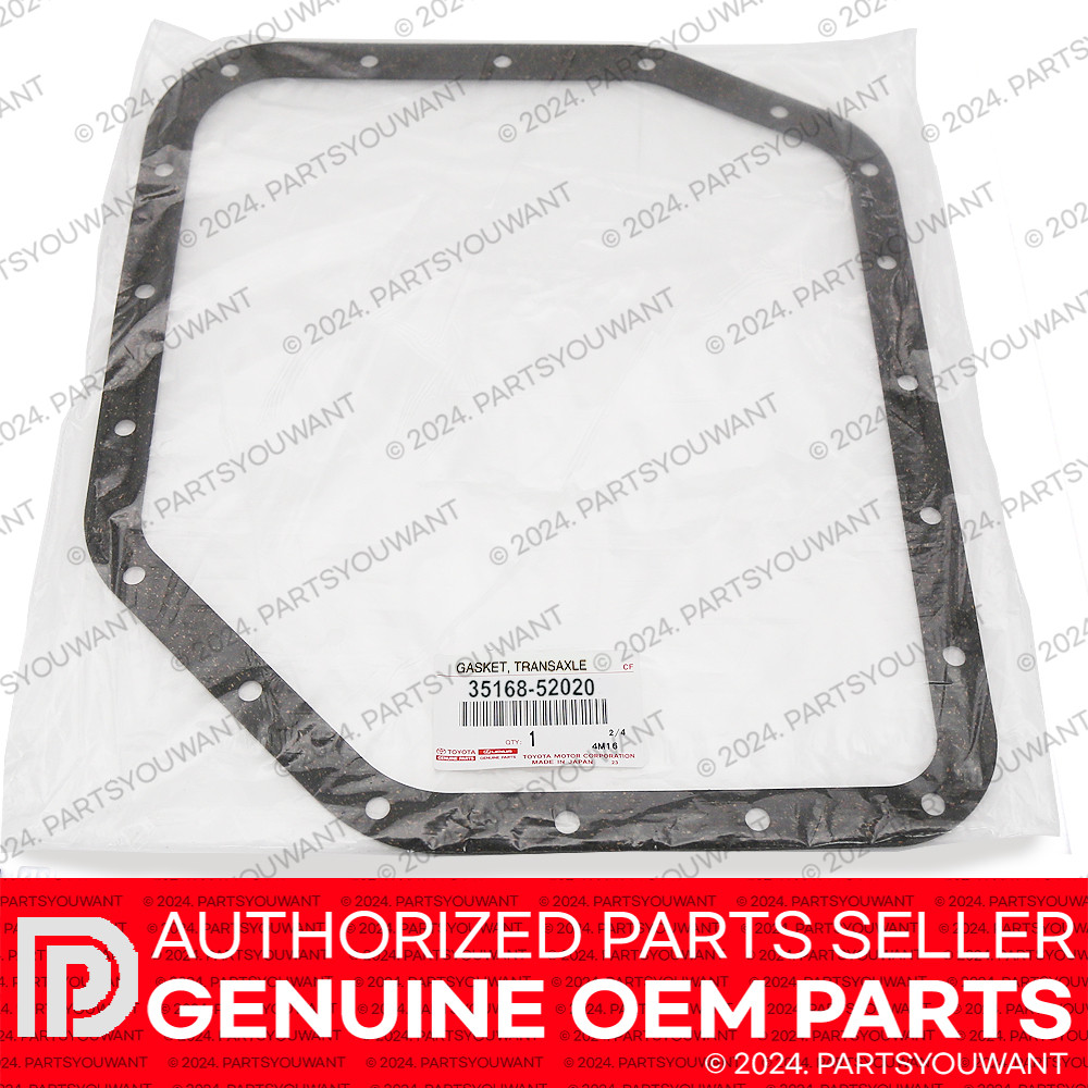 GENUINE Toyota Scion OEM Auto Transmission Oil Pan Gasket 35168-52020 3516852020