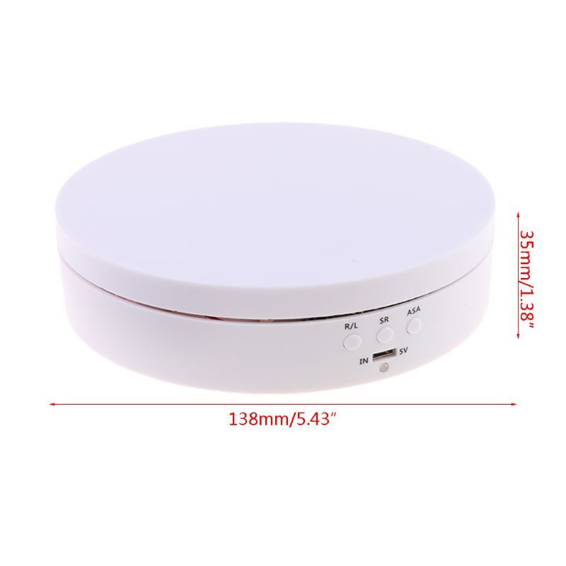 Motorized Rotating Display Stand 360 Degree Electronic Turntable Display Stand