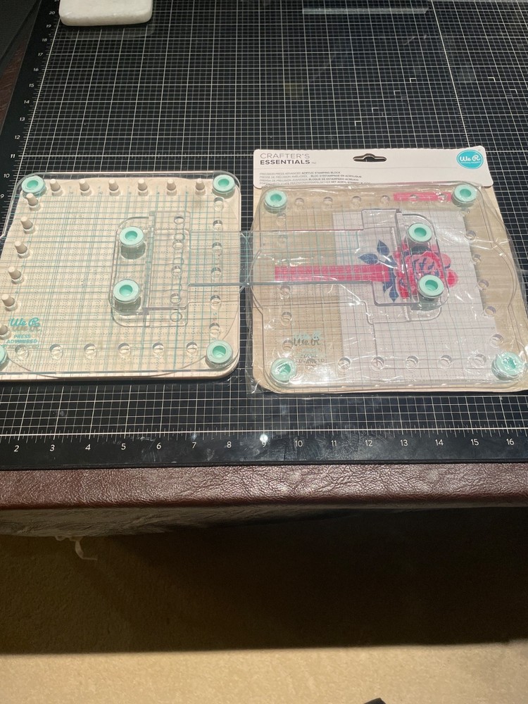 we r memory keepers - precision advanced stamping block & base plus duplicator