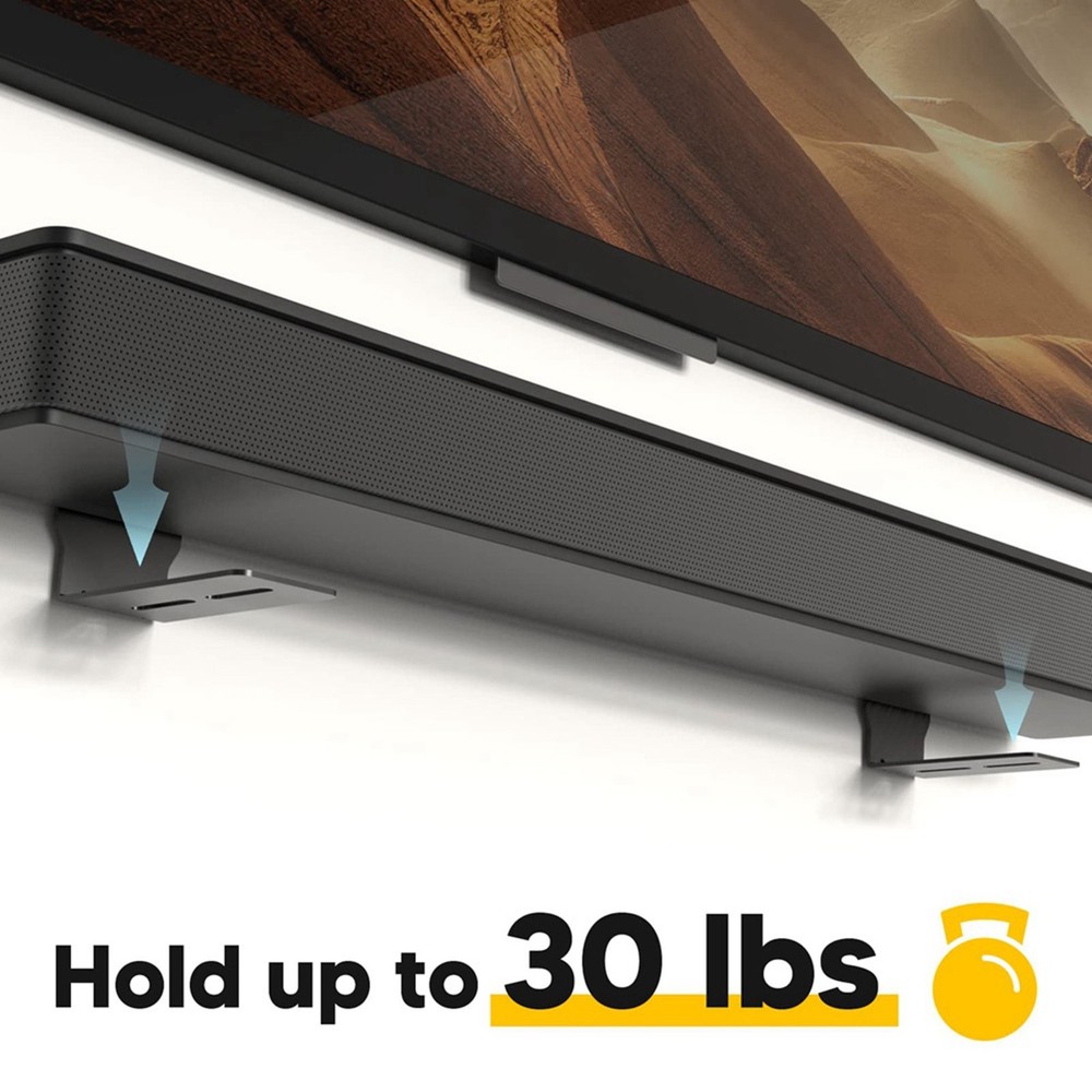 Wall Brackets Universal Soundbar Speaker Mounting Bracket Easy to Install1600