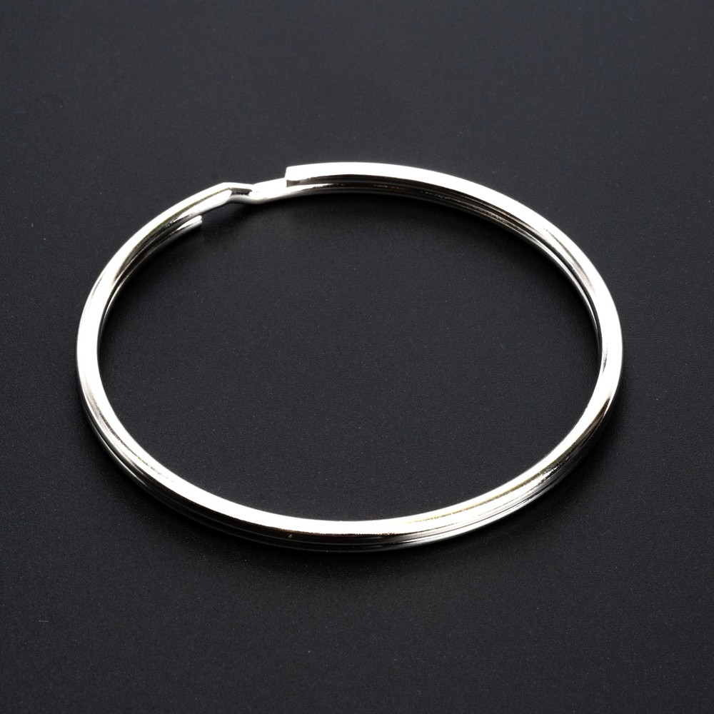 2 Inch Split Ring Key Chain Rings Closeout, 100 Pack