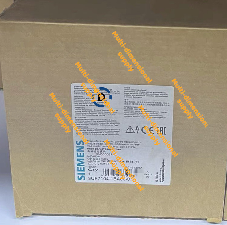 New 3UF7104-1BA00-0 Current verification module