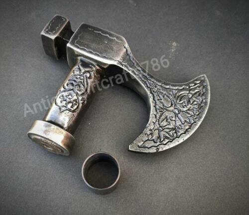 Walking Stick Handmade Solid Antique Axe Walking Stick Wooden