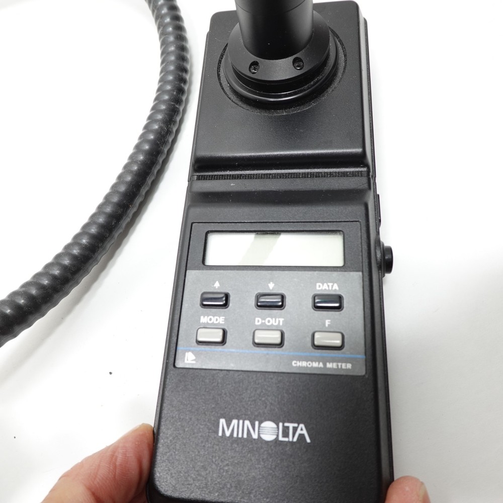 Minolta CR-121 Chroma Meter Color Analyzer w/ Remote Sensor Probe – Untested