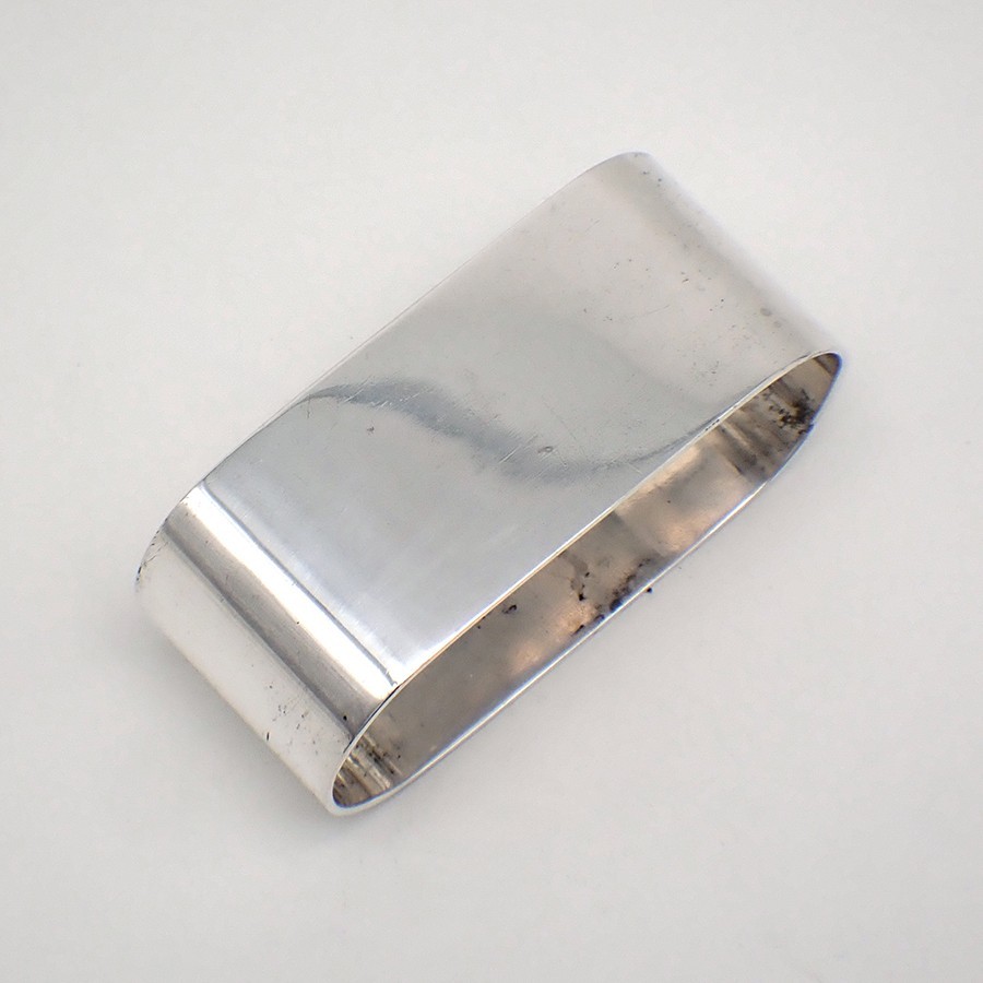 USS CARP Oval Napkin Ring Gorham Sterling Silver