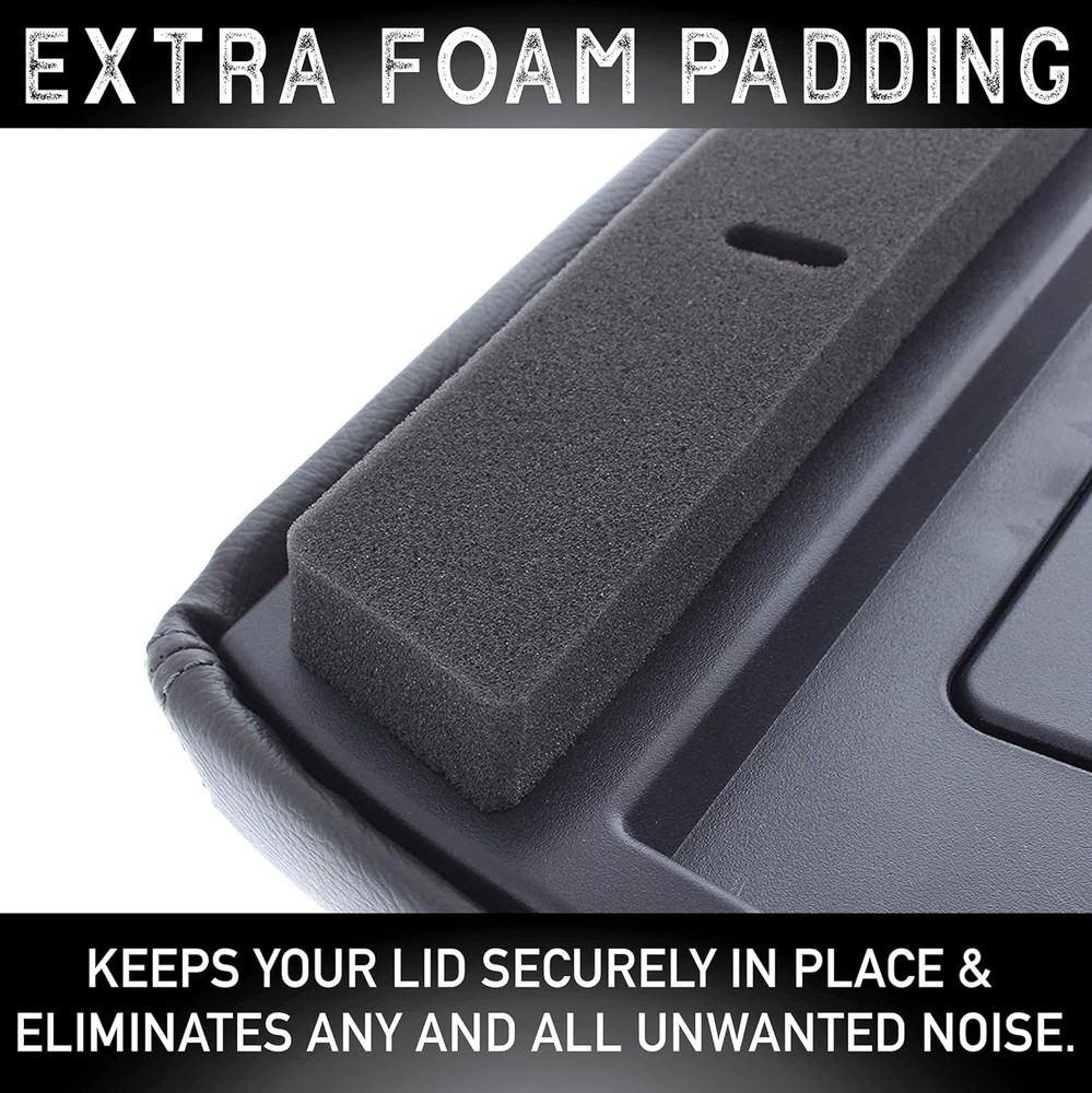 Center Console Lid Replacement Kit for 99-07 Silverado, Dark Gray