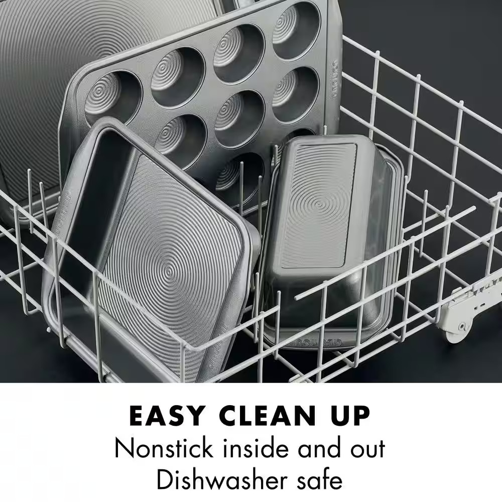 10-Piece Gray Bakeware Set
