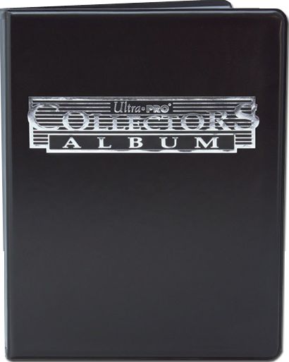 Ultra Pro 4 Pocket Trading Card Album Binder (Black) 10 Pages Baseball / Gaming