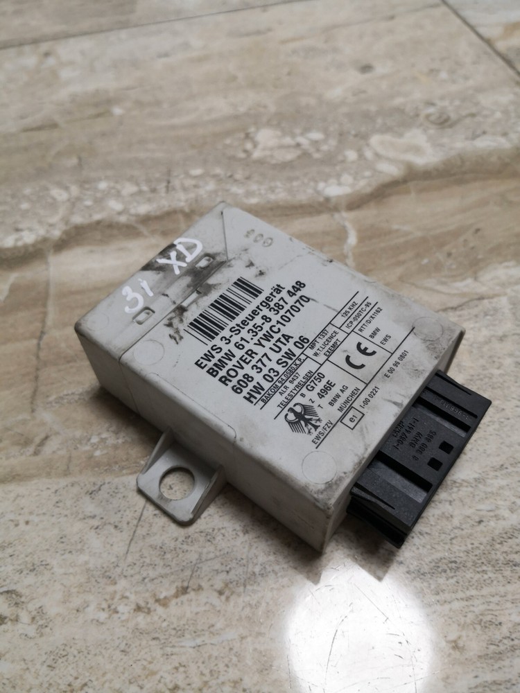 Bmw E46 1999/Immobilizer control unit module/61358387448/608377