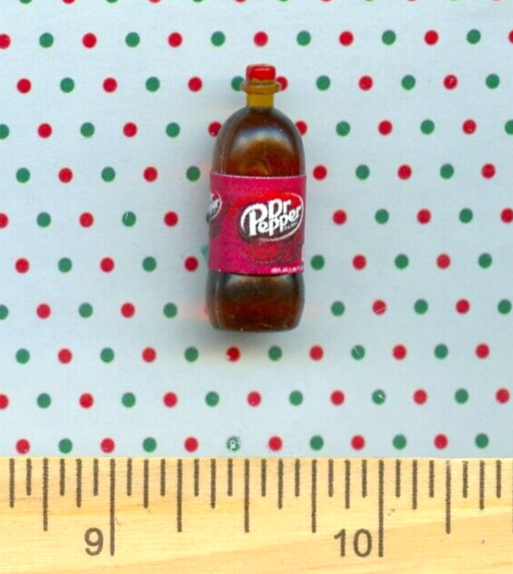 Dollhouse Miniature Size Cola Pop Bottle # D P