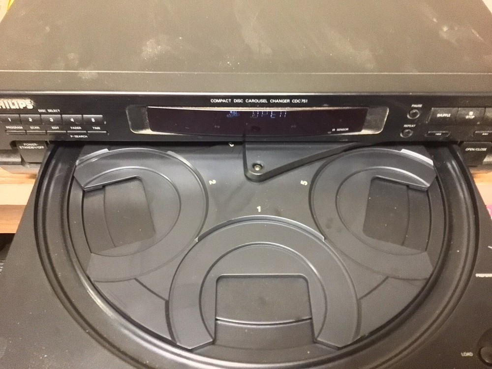 Philips CDC 751 | Compact Disc Carousel Changer | Multi Disk Changer |