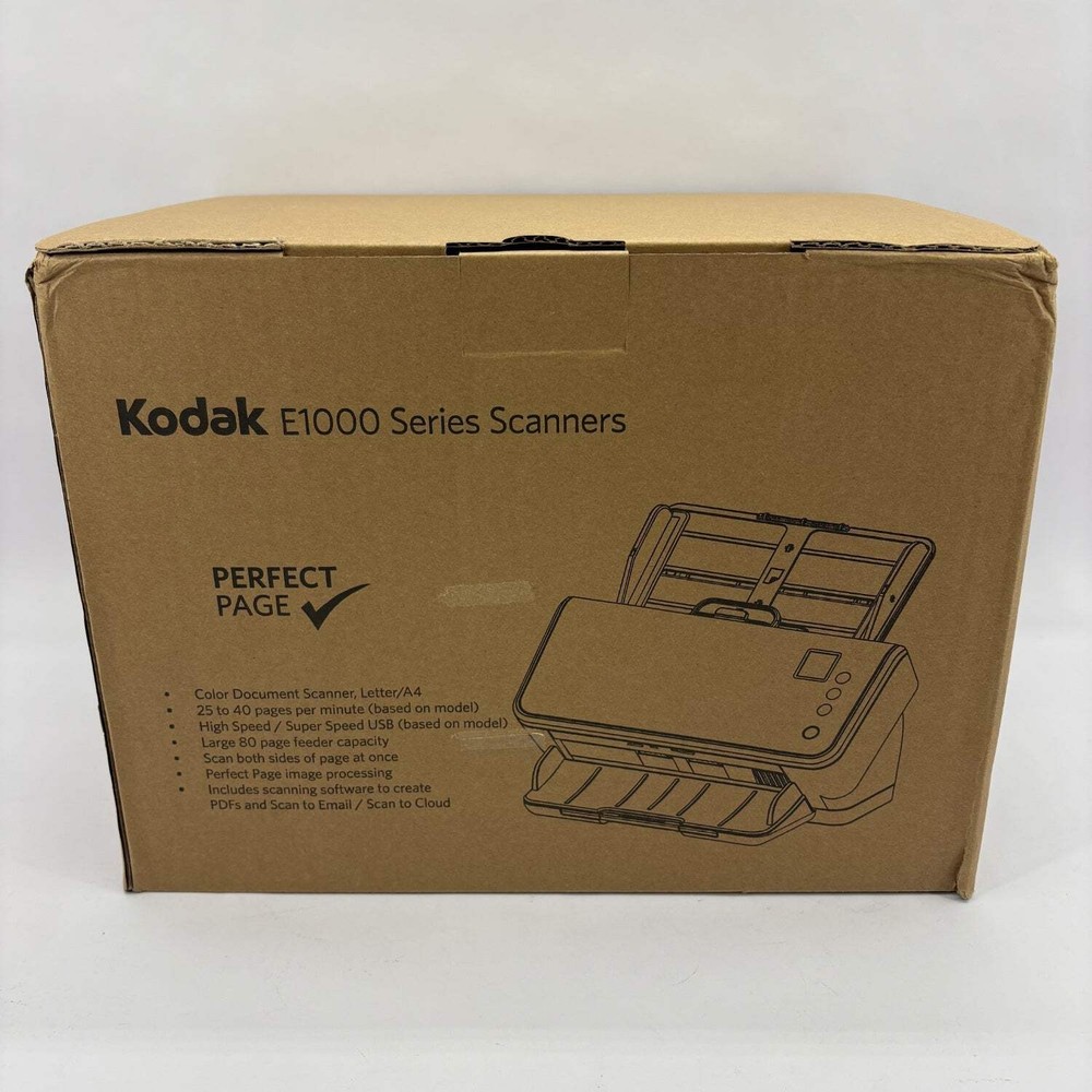 New Kodak E1000 Series Scanner Document Scanner E1040