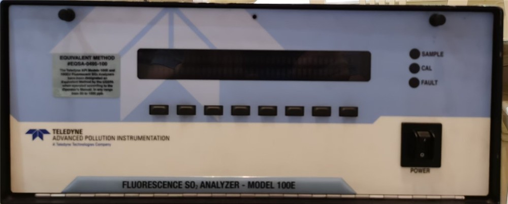 TELEDYNE FLUORESCENCE SO2 ANALYZER -MODEL 100E