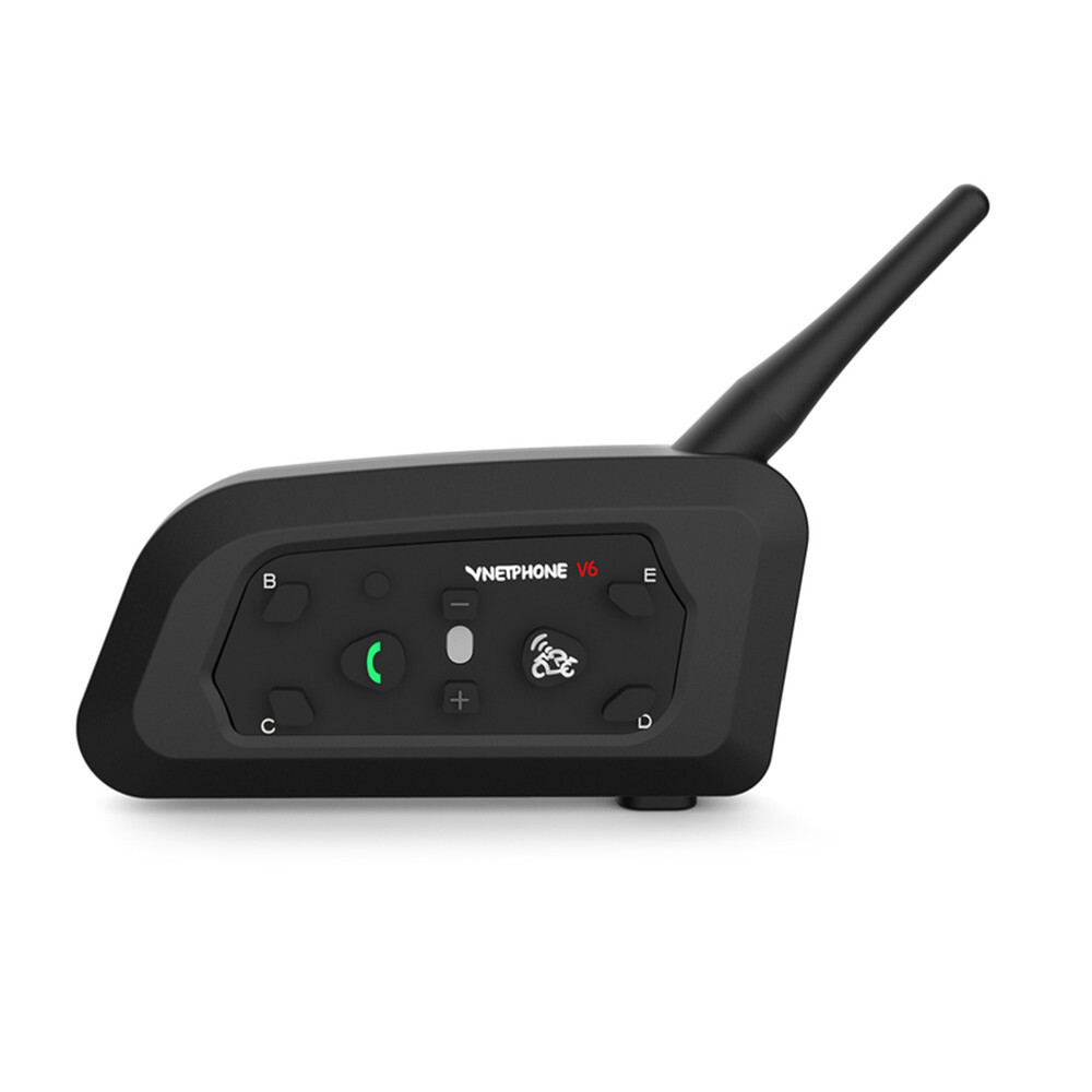 Motorcycle Helmet Intercom Bluetooth Wireless Headset Interphone V6 Waterproof