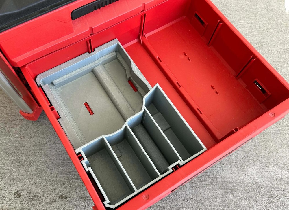 Milwaukee Packout Drawer Insert for M12 Cable Stapler (Insert Only)