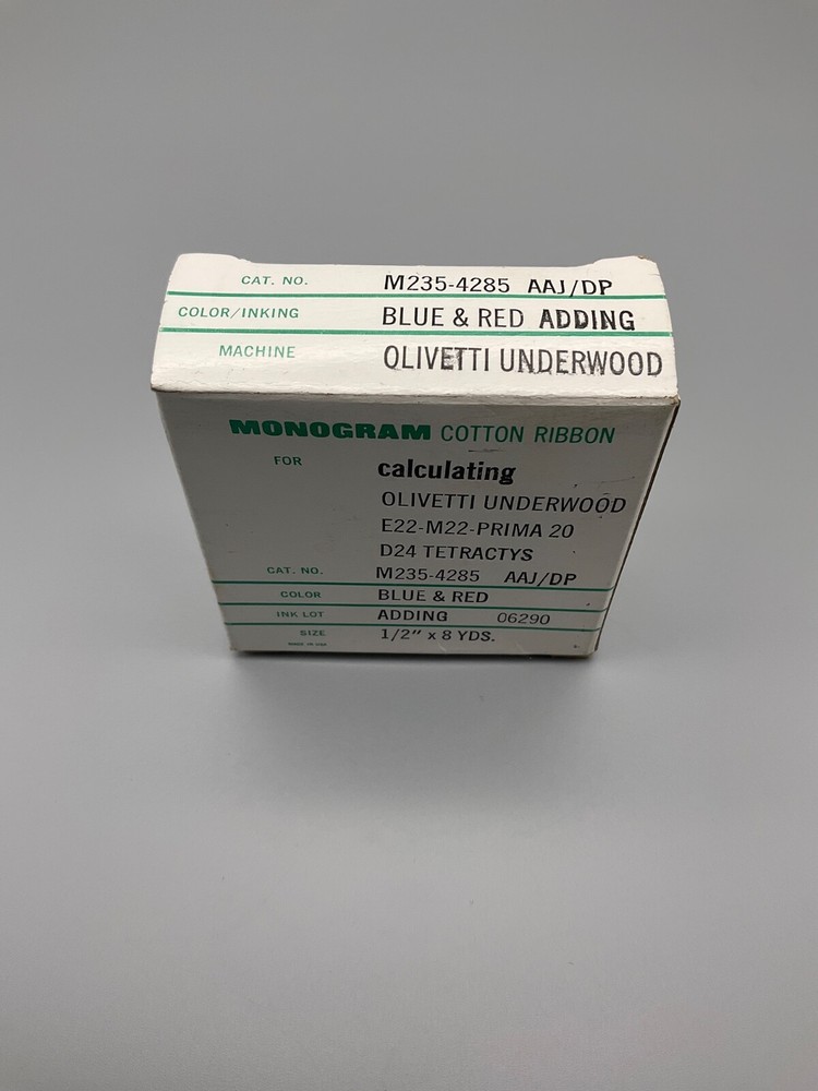 Olivetti Underwood Typewriter Ribbon