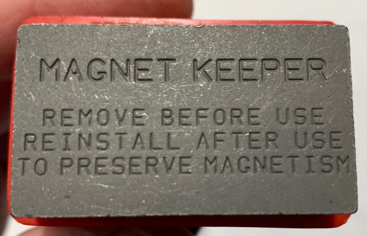 Central Tools Mag Base No. 6415 USA - Magnetic Indicator Holder