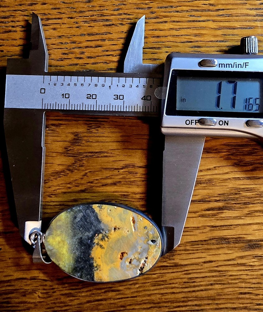 Bumble Bee Jasper Pendant