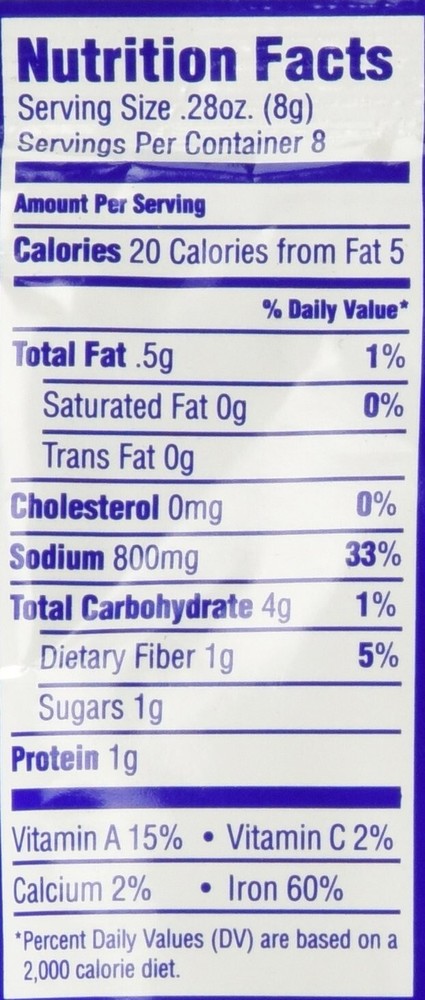 12 Pack Cincinnati Chili Mix Packets (2.25 oz Packets)