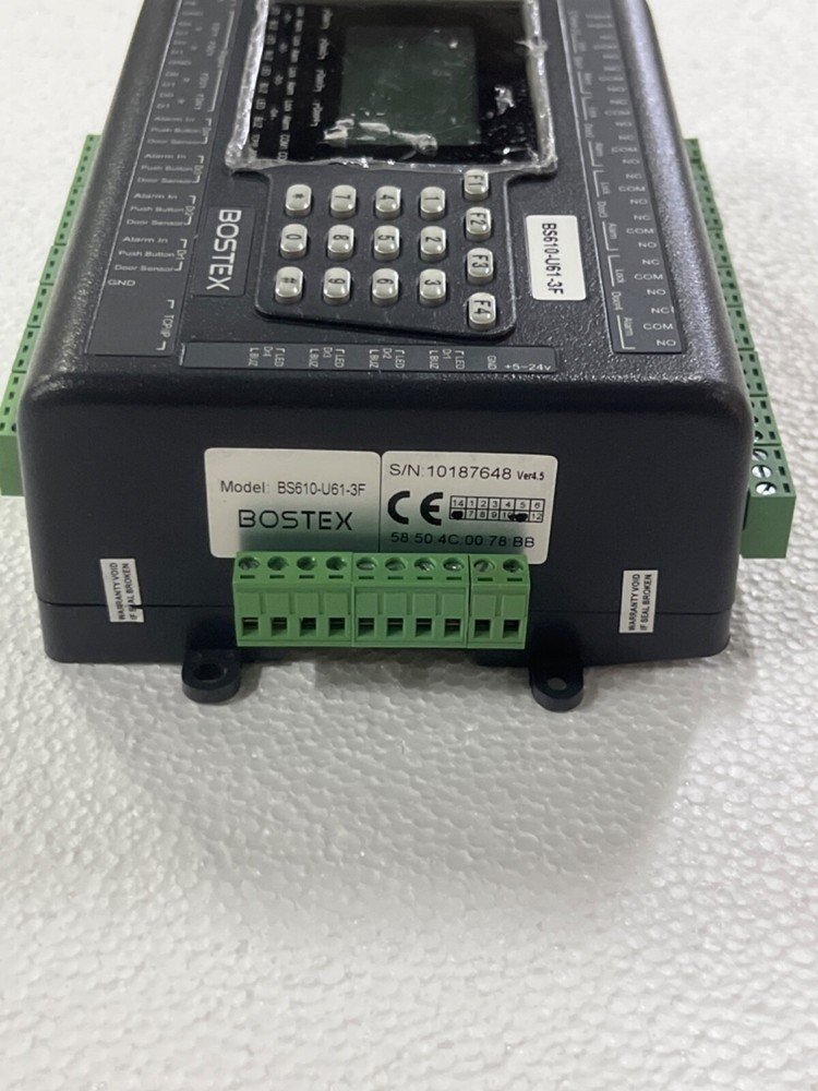 BOSTEX Single Door Controller Model: BS610-U61-3F