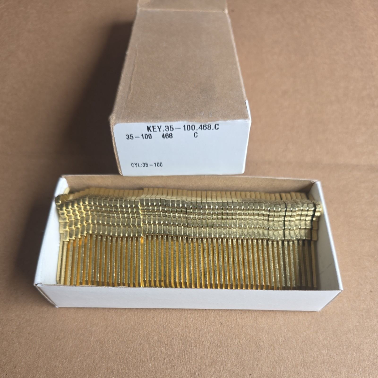 Schlage 35-100 C Key Blanks C Keyway 5 Pin Nickel Silver Box of 50