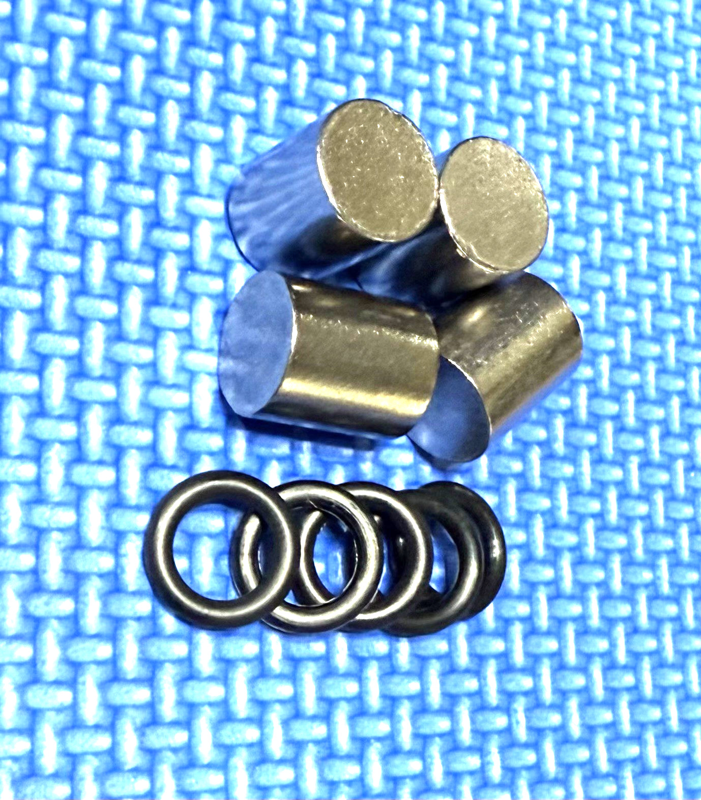 Tungsten Alloy H1,H2,H3 Weights, 4-Pack,~1.37 OZ(39gr)EA,~5.48 OZ(~156 gr)TOTAL