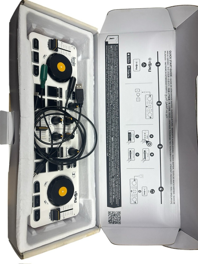 Hercules DJControl Mix DJ Software Controller with Algoriddim Djay App