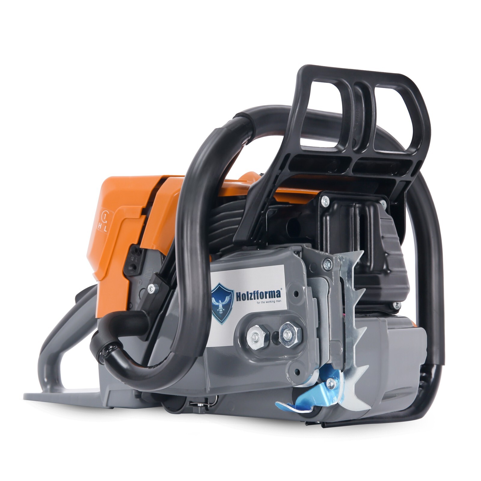 USA Holzfforma Orange & Gray G444 Gasoline Chainsaw For MS440 With Full Handle