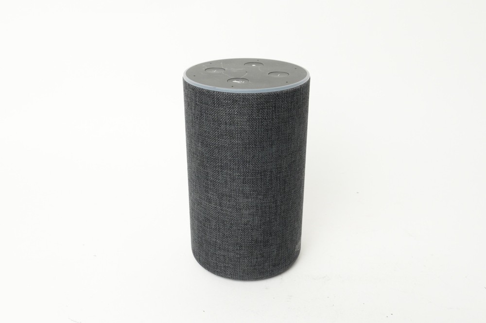 READ Amazon Echo 2nd Gen Smart Speaker Gray READ - NO PWR CORD