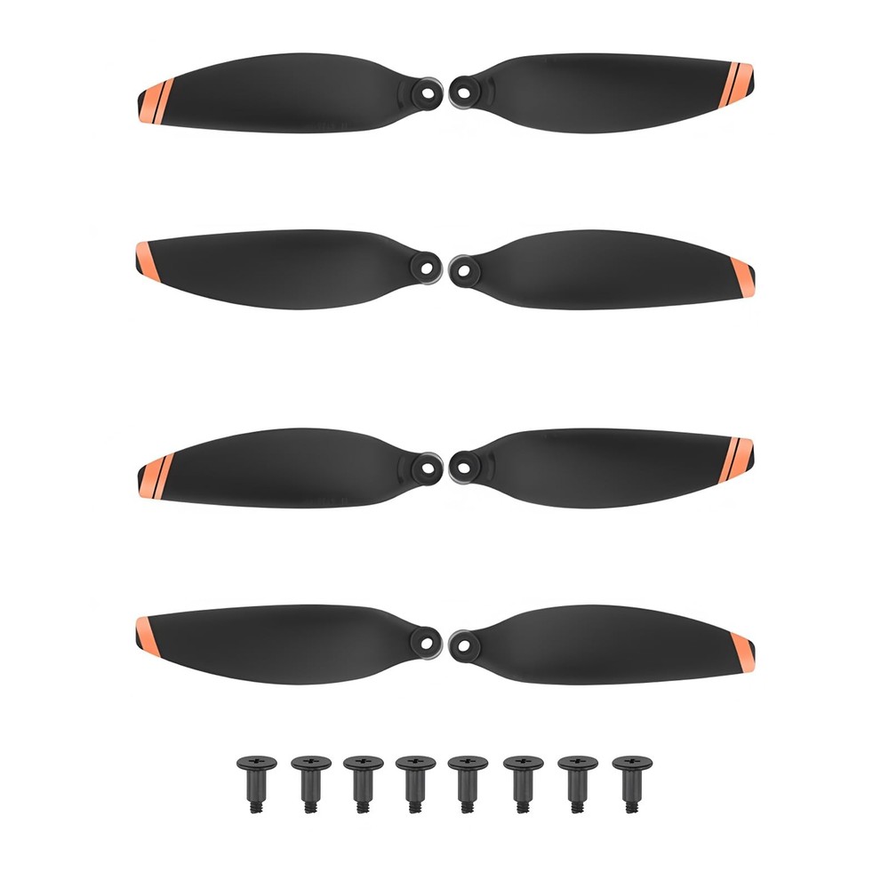8Pcs Mini 2 Propellers for DJI 2 & 2 SE 4K Drone Mini, Black