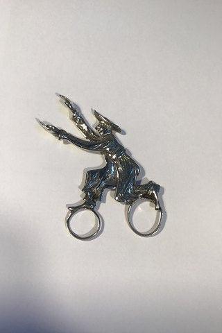 Silver Figural Sugar Tongs