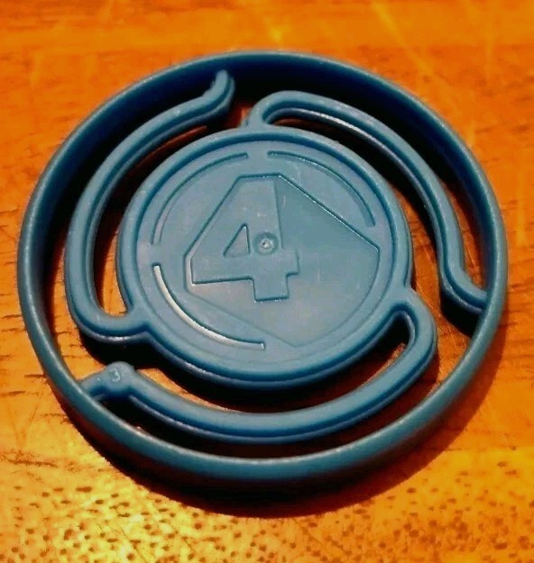 2020 Hasbro Connect 4 Four Blast Powered By Nerf - 2 Replacement Discs Blue