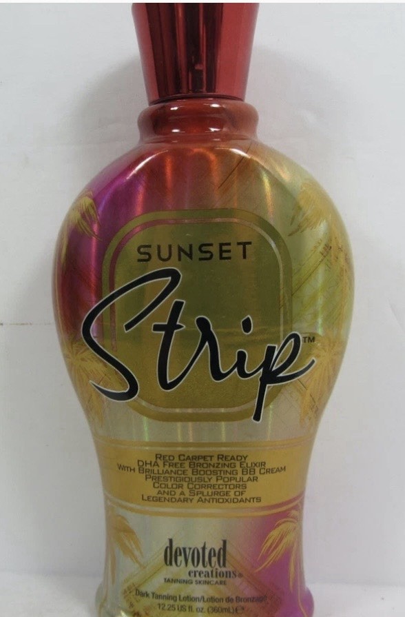 Sunset Strip Devoted Tanning Lotion/ NEW