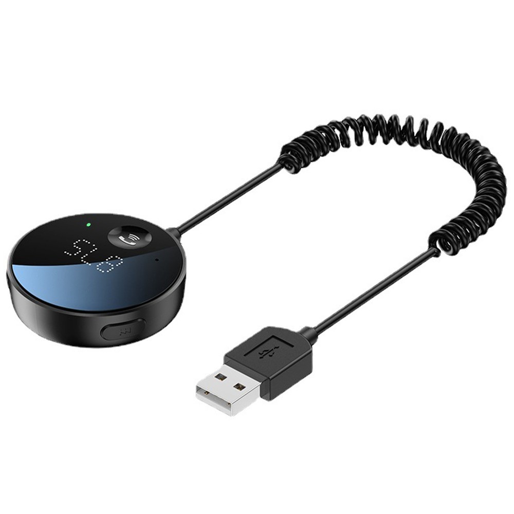 Plug&Play USB Bluetooth Wireless Car FM Transmitter Aux Stereo Audio Receiver B